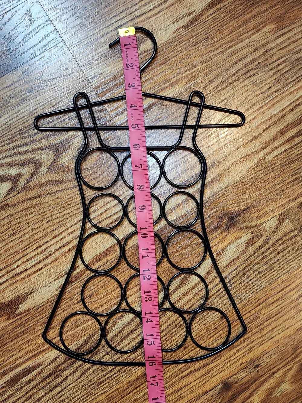 Black Dress-Shaped Scarf and Tie Hanger